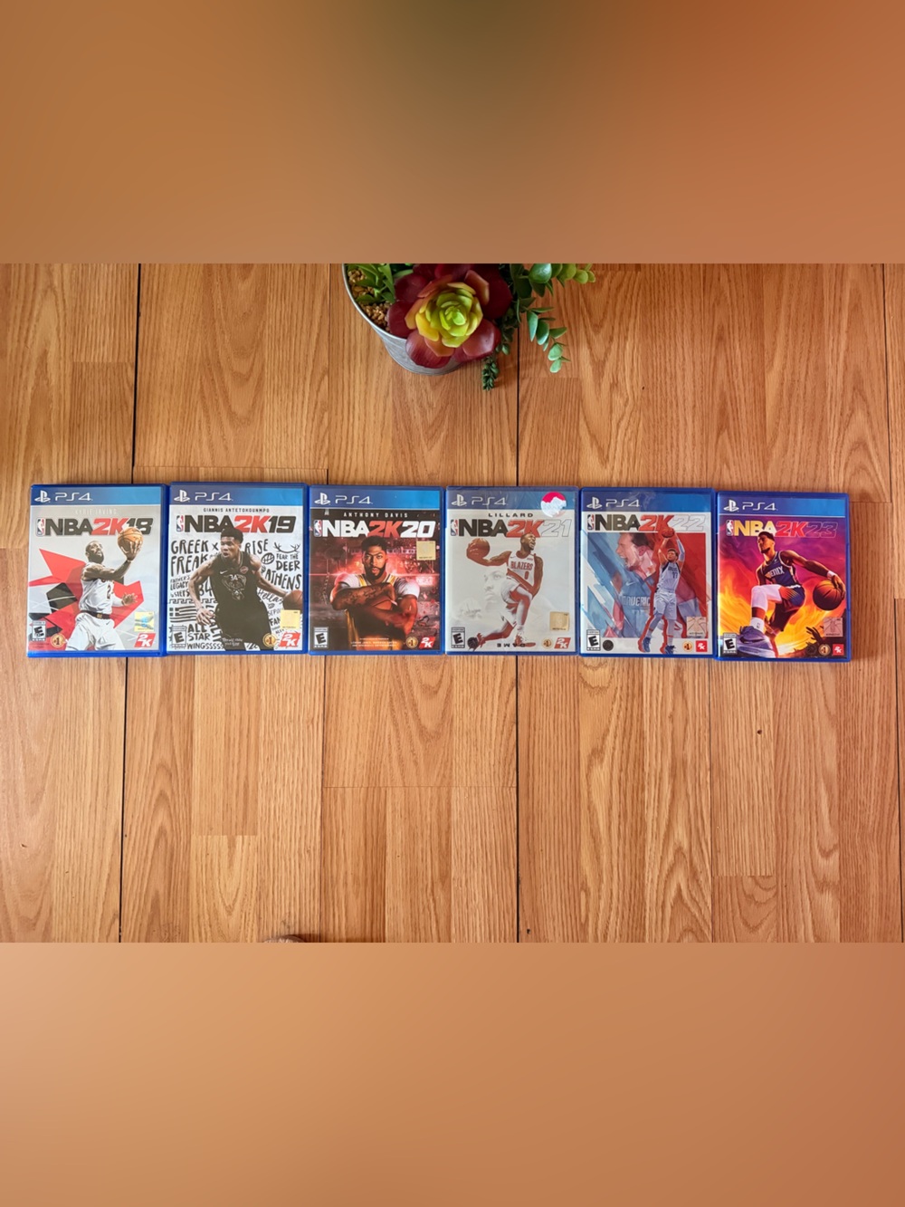 PS4 PlayStation NBA 2k 6 Game Lot 2018 2019 2020 2021 2022 2023 like new.